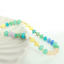 Load image into Gallery viewer, Lemon Drop Rondelle beaded Necklace