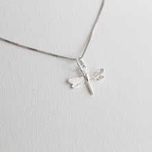 Load image into Gallery viewer, Flicker Dragonfly Pendant Necklace
