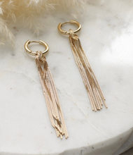 Load image into Gallery viewer, Night Out Tassel Earring