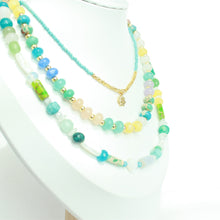 Load image into Gallery viewer, Lemon Drop Rondelle beaded Necklace