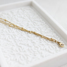 Load image into Gallery viewer, Triple Satellite Chain Necklace - Elisa Maree Jewelry