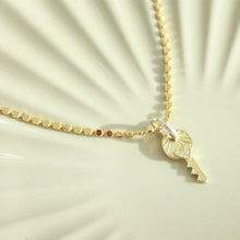 Load image into Gallery viewer, Key to My Heart Mixed Metal Necklace - Elisa Maree Jewelry