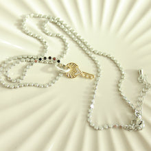 Load image into Gallery viewer, Key to My Heart Mixed Metal Necklace - Elisa Maree Jewelry