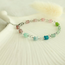 Load image into Gallery viewer, Seaside Rainbow Stone Bracelet - Elisa Maree Jewelry