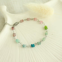 Load image into Gallery viewer, Seaside Rainbow Stone Bracelet - Elisa Maree Jewelry