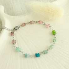 Load image into Gallery viewer, Seaside Rainbow Stone Bracelet - Elisa Maree Jewelry