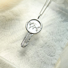 Load image into Gallery viewer, Kindness Is Key to the world Pendant Necklace - Elisa Maree Jewelry