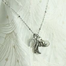 Load image into Gallery viewer, Shania 2.0 Boot and Hat Necklace - Elisa Maree Jewelry