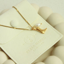 Load image into Gallery viewer, The Ella Boot and Pearl Necklace - Elisa Maree Jewelry
