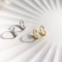 Load image into Gallery viewer, Twinkle Huggie Hoops Earrings - Elisa Maree Jewelry