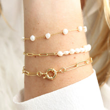 Load image into Gallery viewer, Beloved Spaced Pearl Bracelet - Elisa Maree Jewelry