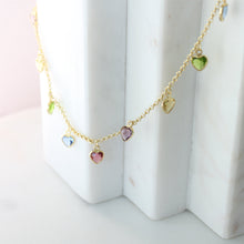 Load image into Gallery viewer, Valentina Heart Charm Necklace - Elisa Maree Jewelry