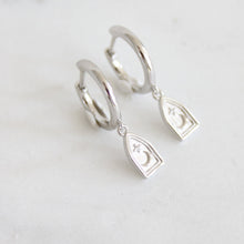 Load image into Gallery viewer, Until Tomorrow Hoop Earrings - Elisa Maree Jewelry