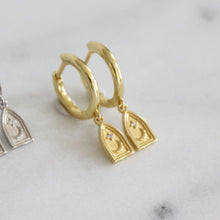 Load image into Gallery viewer, Until Tomorrow Hoop Earrings - Elisa Maree Jewelry