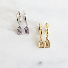 Load image into Gallery viewer, Until Tomorrow Hoop Earrings - Elisa Maree Jewelry