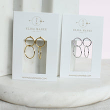 Load image into Gallery viewer, Carmen Circle Link Earrings