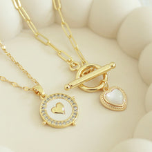Load image into Gallery viewer, Endless Love Toggle Necklace