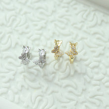 Load image into Gallery viewer, Butterfly Friendship Hoop Earrings