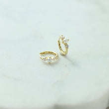 Load image into Gallery viewer, Lolita Pearl Hoop Earring