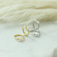 Load image into Gallery viewer, Lolita Pearl Hoop Earring