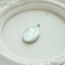 Load image into Gallery viewer, The Mountains are Calling Carved Pearl Necklace