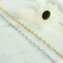 Load image into Gallery viewer, Sunburst Anchor Link Chain Bracelet