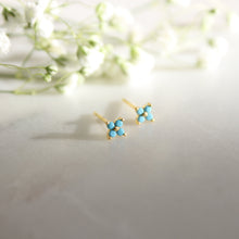 Load image into Gallery viewer, The Clover Stud Earrings - Elisa Maree Jewelry