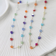 Load image into Gallery viewer, Emery Czech Crystal Necklace - Elisa Maree Jewelry
