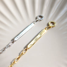 Load image into Gallery viewer, Intention Mini Paperclip Chain - Elisa Maree Jewelry
