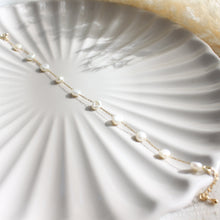 Load image into Gallery viewer, Beloved Spaced Pearl necklace - Elisa Maree Jewelry
