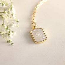 Load image into Gallery viewer, Jinx Etched Pearl Pendant Necklace - Elisa Maree Jewelry
