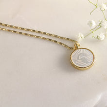 Load image into Gallery viewer, Pearly Sunrise Pendant Necklace - Elisa Maree Jewelry