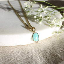 Load image into Gallery viewer, Hope Amazonite Gold Filled Pendant Necklaces - Elisa Maree Jewelry
