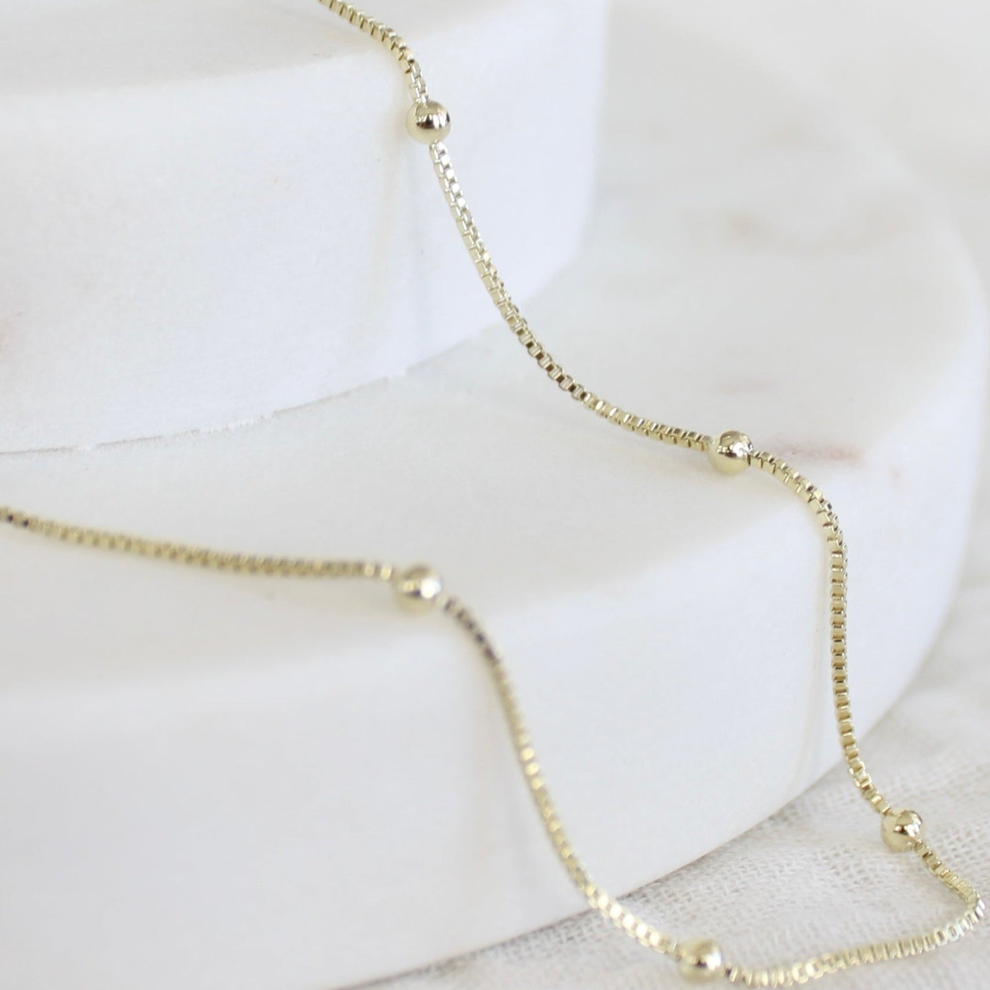 14K Gold Filled Satellite Chain