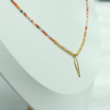 Load image into Gallery viewer, Citrine Fish Beaded necklace
