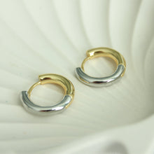 Load image into Gallery viewer, Everyday Flip Hoops – Reversible Gold &amp; Silver
