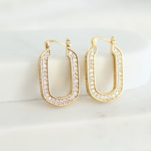 Load image into Gallery viewer, Pricilla Gold filled Statement Earring
