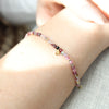 Happiness Dainty Tourmaline Beaded Bracelet