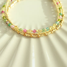 Load image into Gallery viewer, Whimsy Triple Strand Bracelet - Elisa Maree Jewelry
