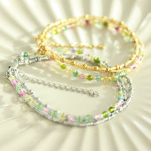 Load image into Gallery viewer, Whimsy Triple Strand Bracelet - Elisa Maree Jewelry
