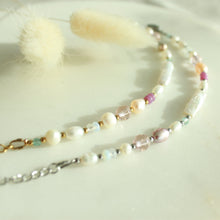 Load image into Gallery viewer, Festival Pearl and glass bead Bracelet - Elisa Maree Jewelry
