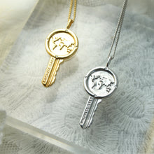 Load image into Gallery viewer, Kindness Is Key to the world Pendant Necklace
