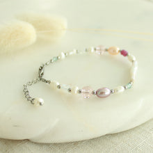 Load image into Gallery viewer, Festival Pearl and glass bead Bracelet - Elisa Maree Jewelry
