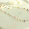 Pearl Festival Necklace- Mixed Pearl, Crystal and Seaglass Necklace - Elisa Maree Jewelry