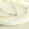 Pearl Festival Necklace- Mixed Pearl, Crystal and Seaglass Necklace - Elisa Maree Jewelry