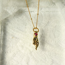 Load image into Gallery viewer, Wear your Heart on your Sleeve and be Lucky in Love Pendant Necklace
