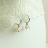 Prairie Pearl Hoops - Elisa Maree Jewelry