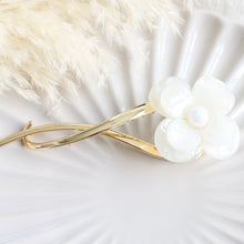 Load image into Gallery viewer, Coco Flower Lever Hair Barrette
