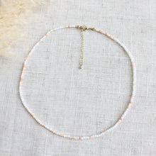 Load image into Gallery viewer, Frosted Morganite Necklace
