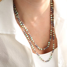 Load image into Gallery viewer, Loren Hand Knotted Layering Necklace
